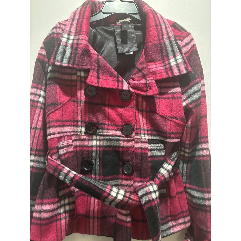 PINK Active Quarter Zip Pullover Small Black